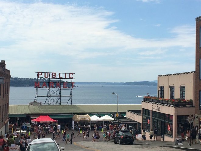 Mercato di Pike Place, foto di Lara Grant
