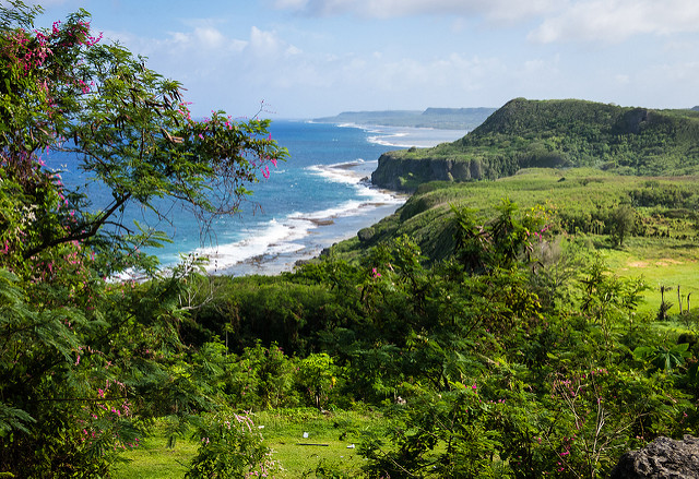 La costa panoramica di Guam (foto per gentile concessione di Jonathan Miske )