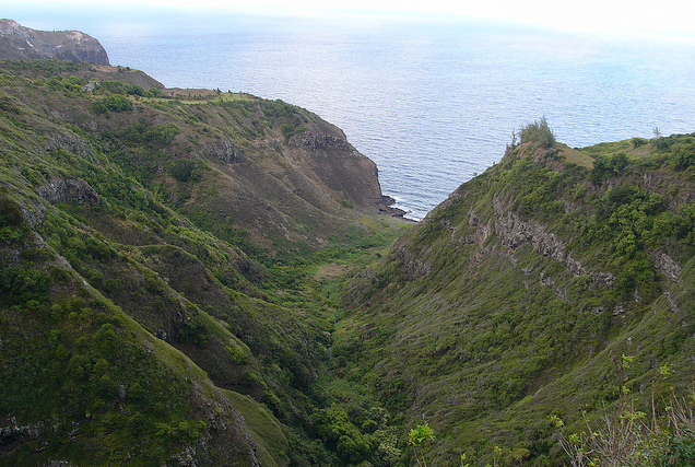 Vista dalla Kahekili Highway, presa da Catchpenny