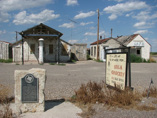 Orla, Texas; Photo courtesy of Flickr/QuesterMark