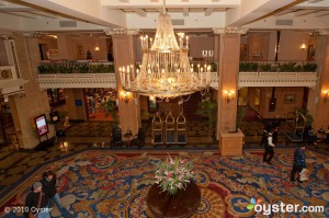 Lobby al Boston Park Plaza Hotel & Towers