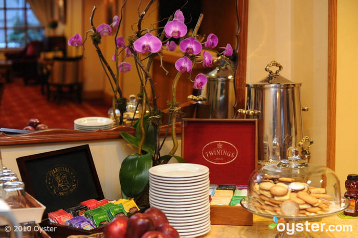 Chá da tarde no Hotel Elysee