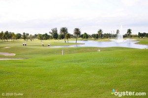 Campo de golfe no Marriott Doral Golf Resort e Spa