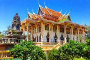A Cambodian Pagoda. Photo: Kevin Brouillard