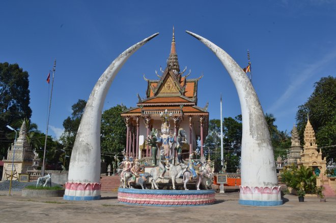 A religious monument. Photo: Kevin Brouillard