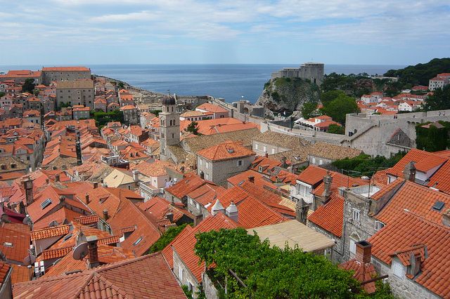 Vue depuis les murs de Dubrovnik avec l'aimable autorisation de Jessica Spengler / Flickr