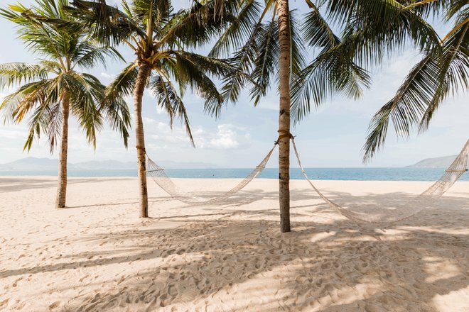 Praia no Evason Ana Mandara Nha Trang