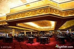 El piso principal del casino en el MGM Grand