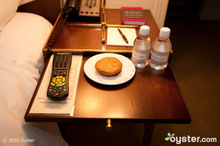 Evening turndown service at Sunset Tower