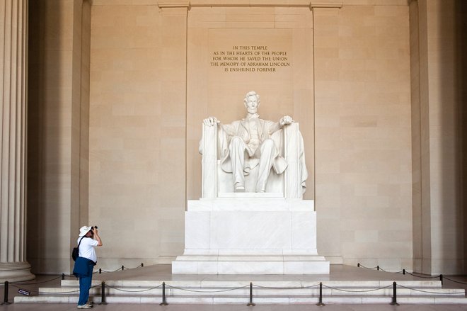 Lincoln-Denkmal, nationale Mall, Washington, DC / Oyster