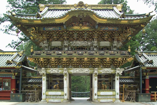 Santuário Toshogu. Cortesia de Fg2 / Wikimedia .