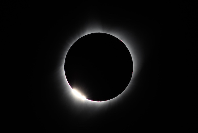 Eclipse Solar 2017 em Wyoming; Bernd Thaller / Flickr