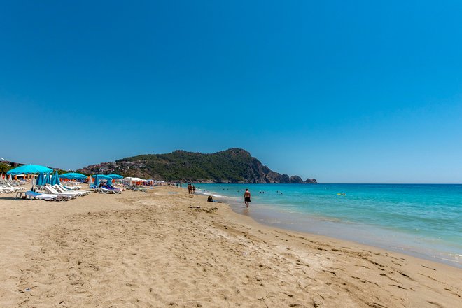 Plage de l'hôtel Xperia Saray Beach / Oyster