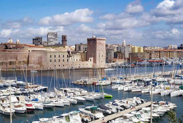 La vista desde la habitación superior en el Sofitel Marseille Vieux-Port / Oyster