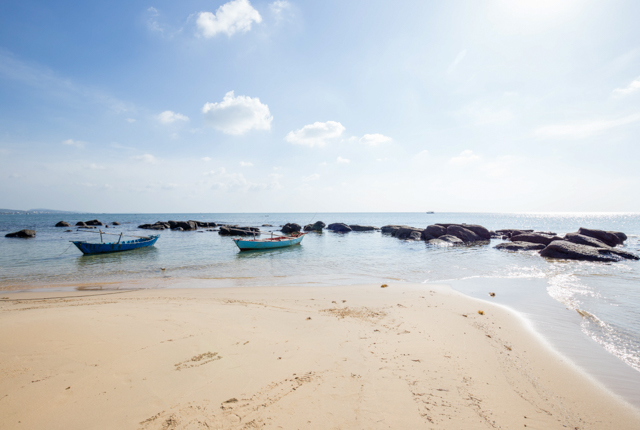 Beach at the Mango Bay Resort/Oyster