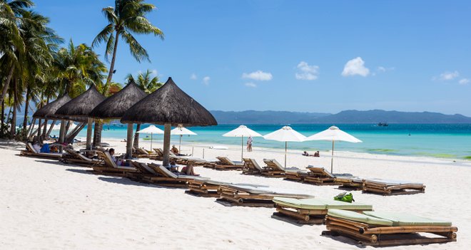 Beach at the Friday's Boracay/Oyster