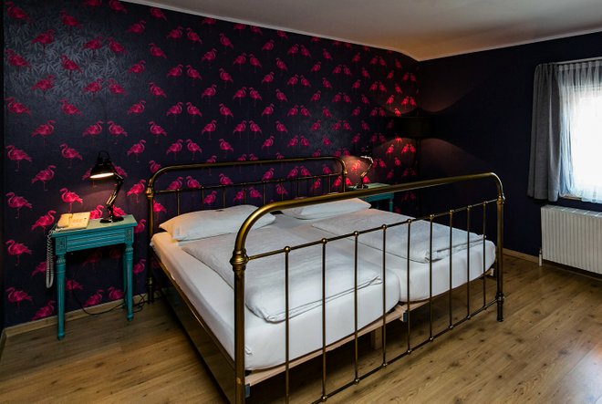 The Double Bedroom Paracelsus at the Altstadthotel Kasererbraeu/Oyster