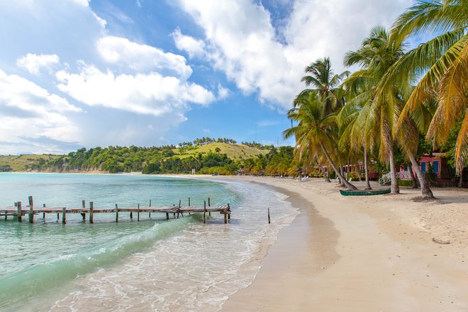 Beach at the Abaka Bay Resort/Oyster