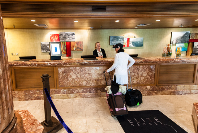 Reception presso il Kauai Marriott Resort / Oyster