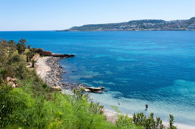 Mellieha Bay Hotel view of the ocean