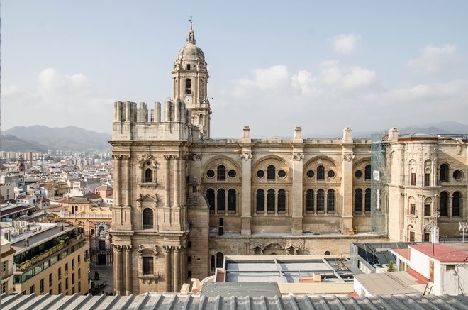 View from the AC Hotel Malaga Palacio by Marriott