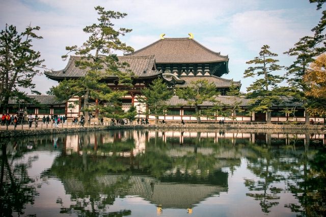 Le temple Todai-ji de Nara. Lynn0927 / Wikimedia Commons