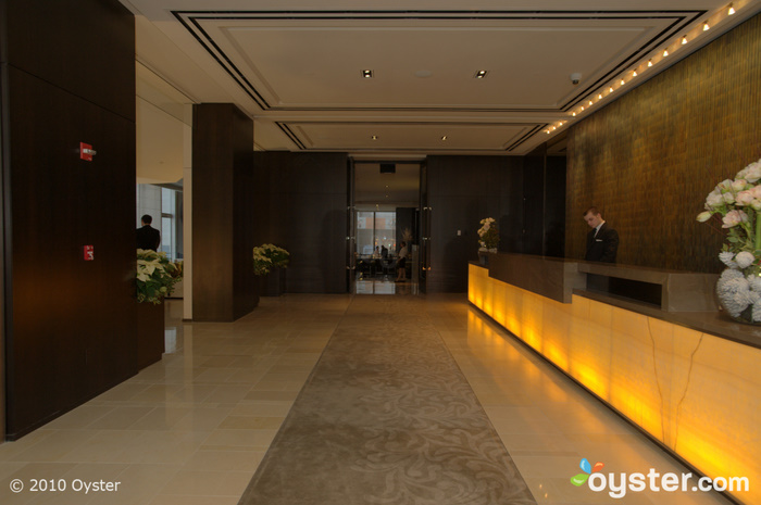 The lobby at The Setai Fifth Avenue