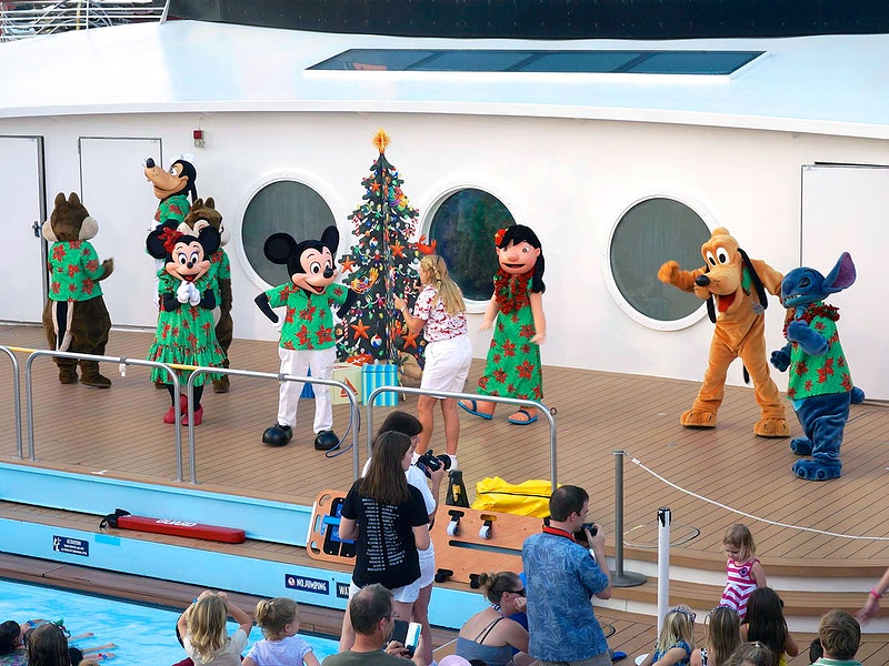 Disney Fantasy character show/Courtesy of Jason Leppert