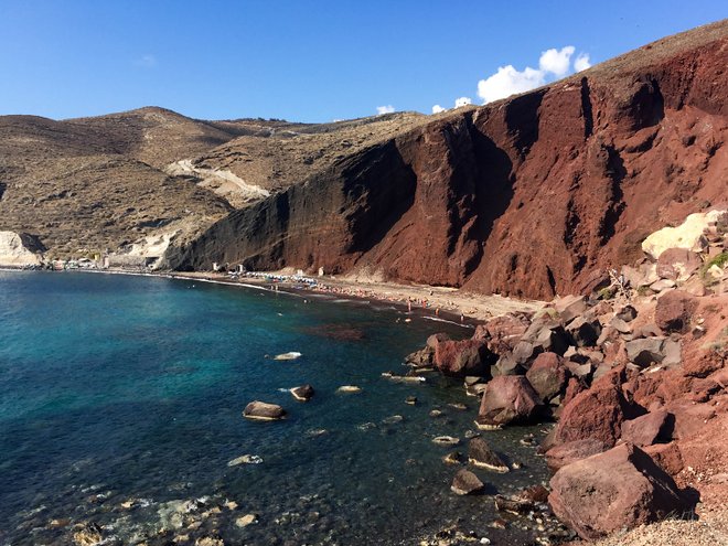 Red Beach, Santorini/Oyster