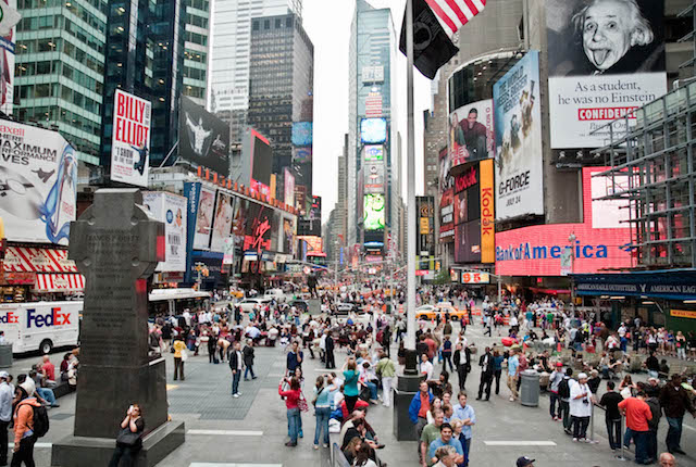 Times Square, New York City/Oyster