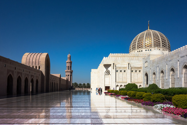 Sultan Qaboos Mosque; vladislav@munich/Flickr