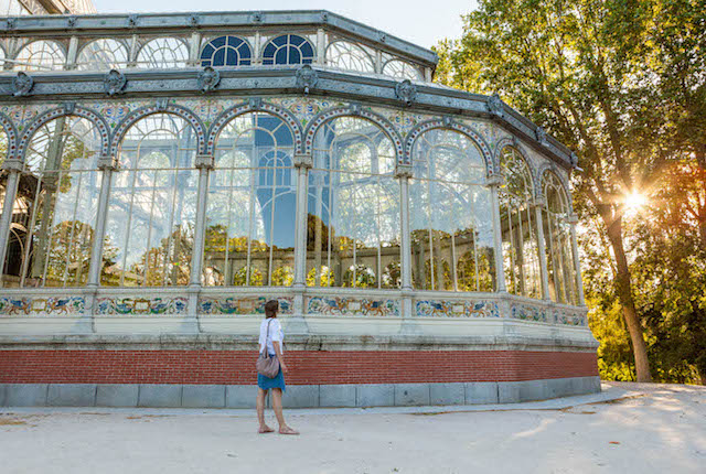 Palácio de Cristal no Parque do Retiro, Madrid / Oyster