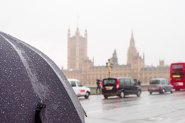 Rainy Day in London; Aidan/Flickr