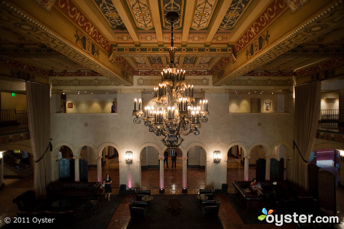 Lobby à l'hôtel Hollywood Roosevelt