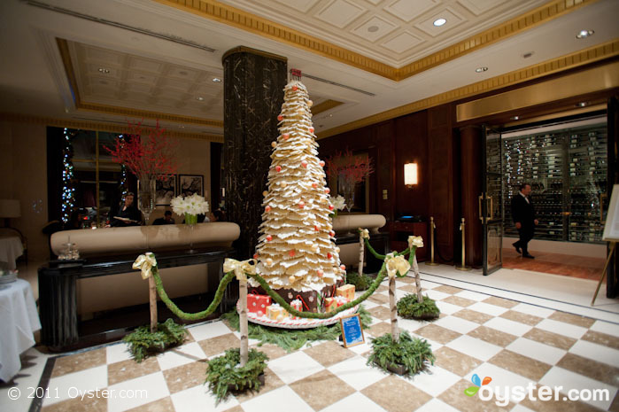 Talk about getting everything you want for Christmas: the Jumeirah Essex House's Chocolate Tree