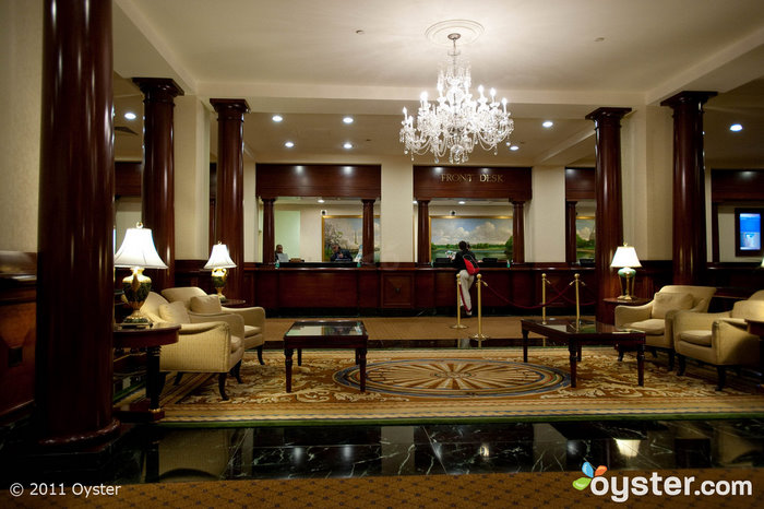 Lobby at the Capital Hilton