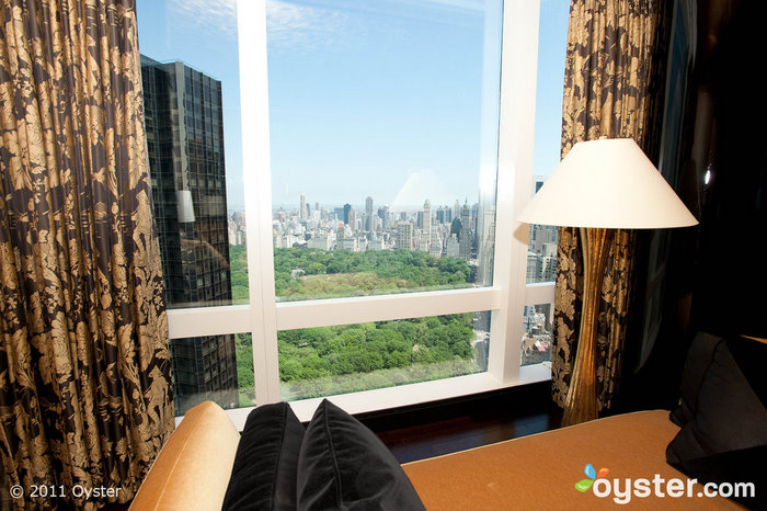 View from the Oriental Suite at the Mandarin Oriental, New York