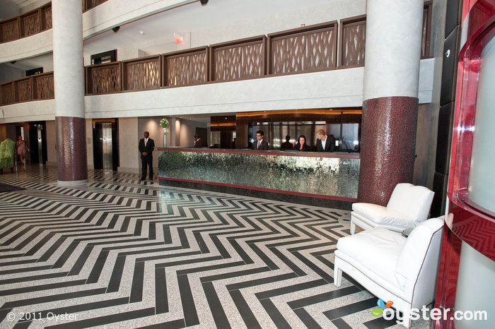 The lobby at Gansevoort Park Avenue; New York City
