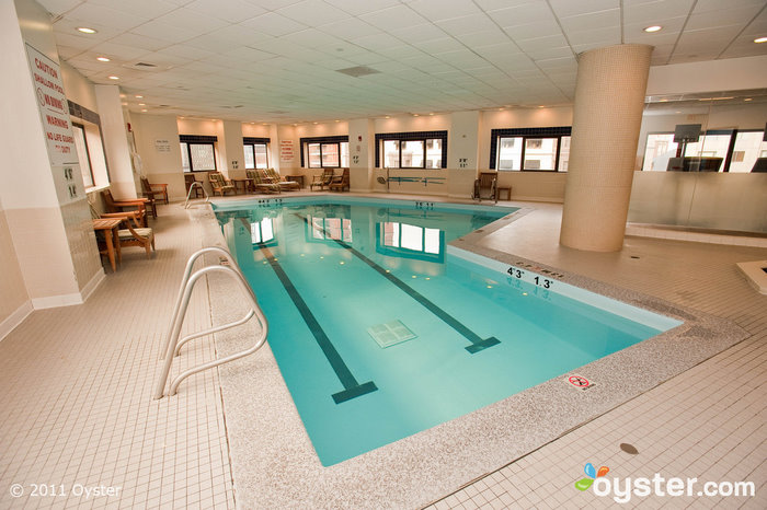 The indoor pool at the Westin Copley Square; Boston, MA