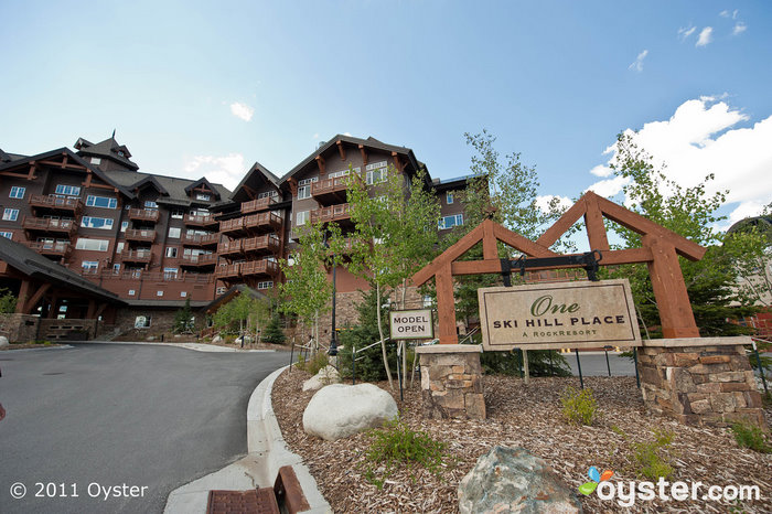 Entrance at the One Ski Hill Place, a RockResort; Breckenridge, CO