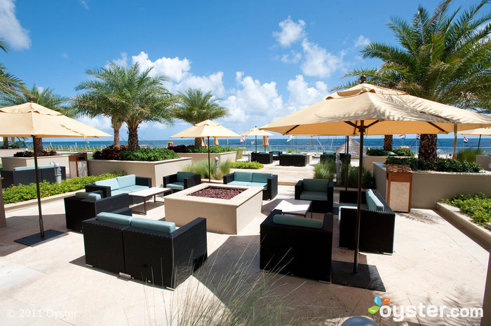 The grounds at the Marriott Harbor Beach Resort & Spa; Fort Lauderdale, FL