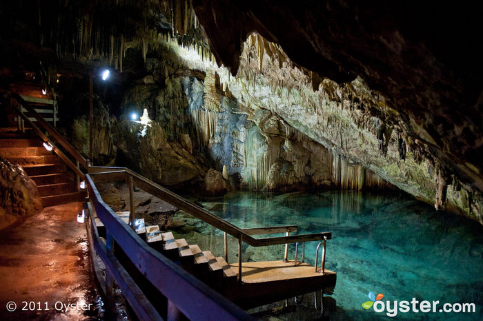 Caves at the Grotto Bay Beach Resort; Bermuda