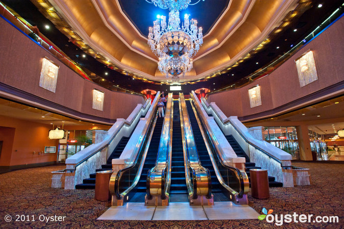 A entrada para o cassino do The Trump Taj Mahal; Atlantic City, NJ