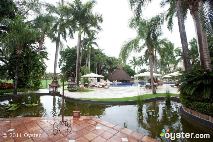 Gelände im Casa Velas Hotel Boutique; Marina Vallarta, Puerto Vallarta, Mexiko