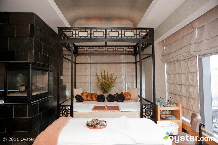 The spa at the Mandarin Oriental New York; New York City, NY