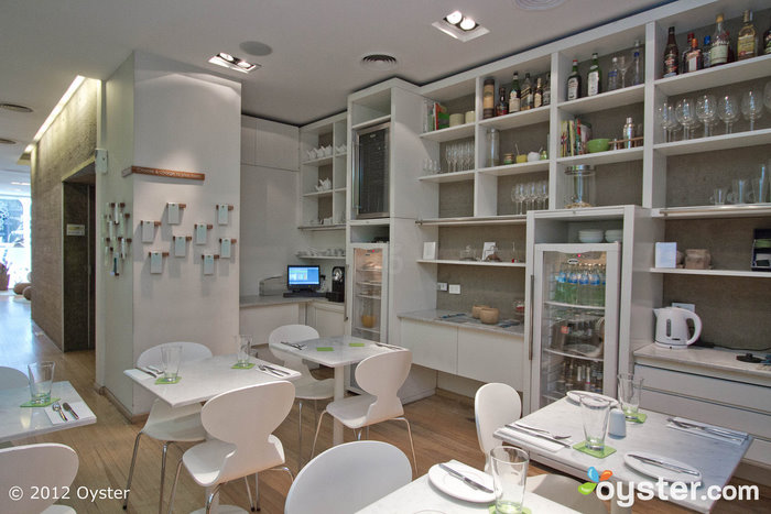 The Honesty Bar at the CasaCalma Wellness Hotel; Buenos Aires, Argentina