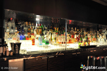 The many bars scattered throughout the Palms Casino Resort made
