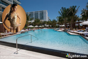 Credit: iStock Photo (woman); The Pool at the W South Beach