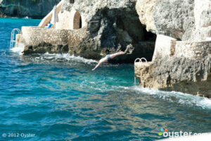 Cliff Diving at the Caves Hotel, Jamaica