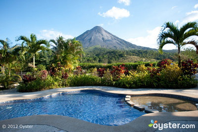 Pool im Arenal Kioro Suites und Spa; Costa Rica